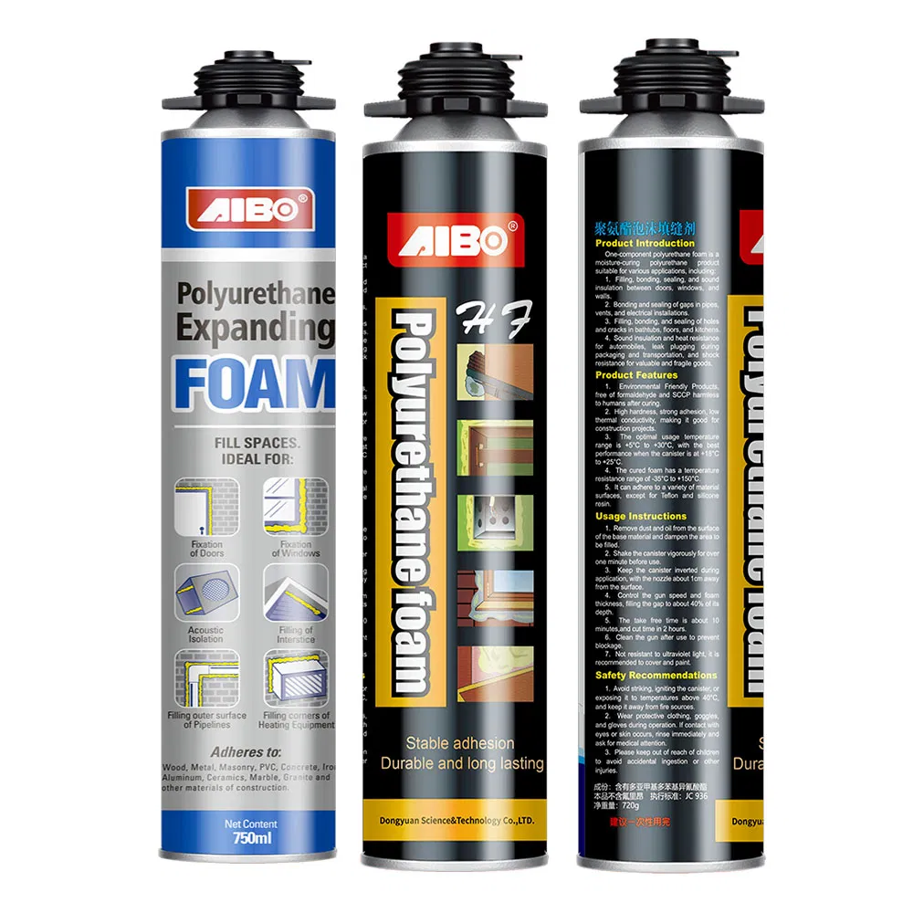 High Density Hot Selling 750ml Multipurpose Long Lasting PU Foam for Building