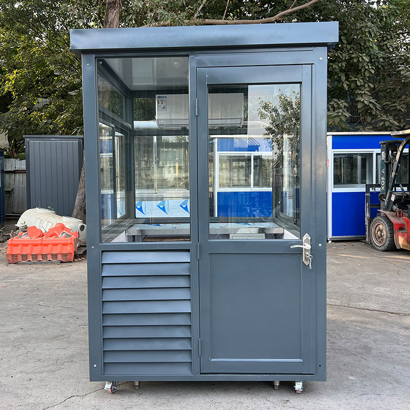 4X6 Steel Security Guard in House Shack