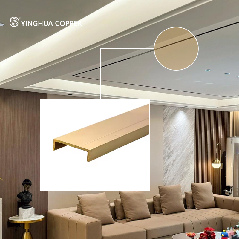 Premium Brass Extruded Profiles for Decorative Framing Solutions