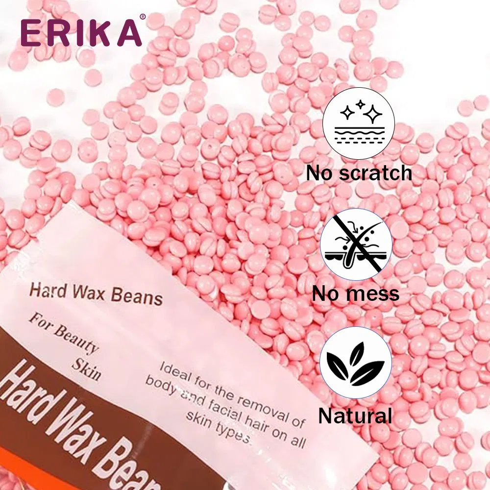 300g Rose Fragrance Hard Wax Beans for Delicate Skin Hair Removal Aromatherapy Inspired Fast Melt Salon Quality
