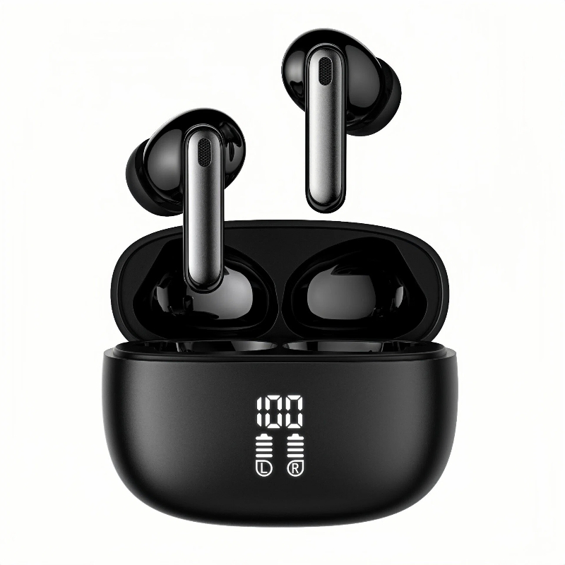 LED Digital Display Sports Running Wireless Headphone Bluetooth Earphone