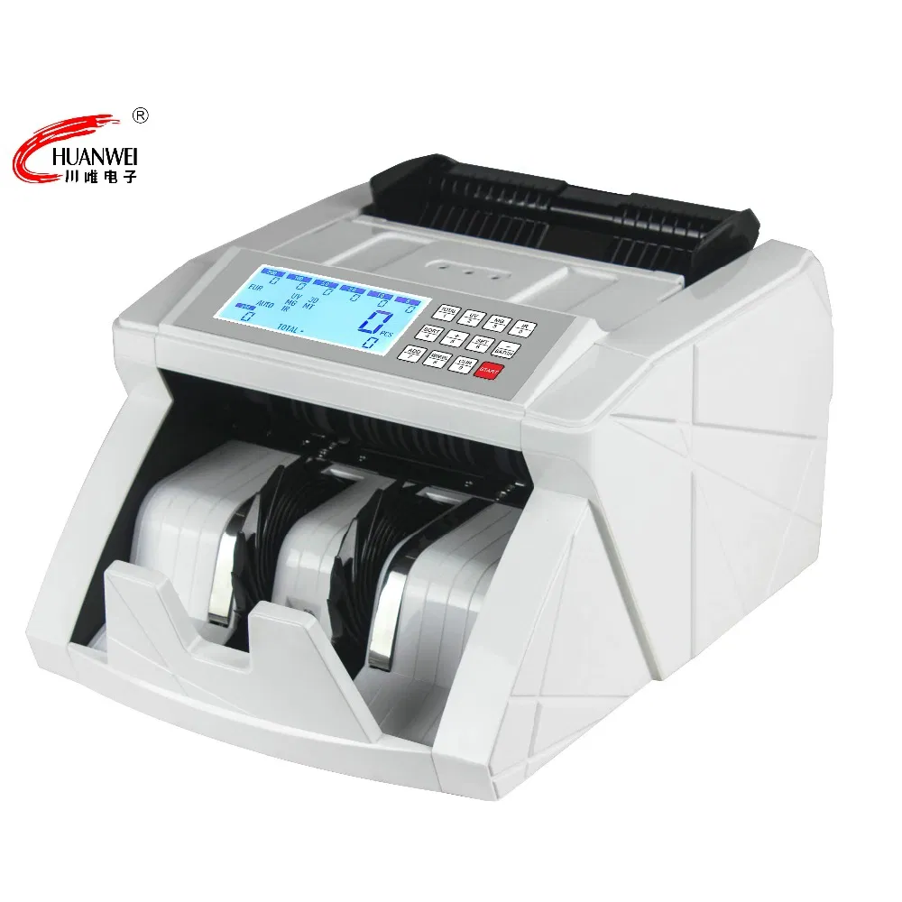 Al-5200 Counter Cash Note Mix Value Counting Machine with UV Mg1 Mg2 Mg3