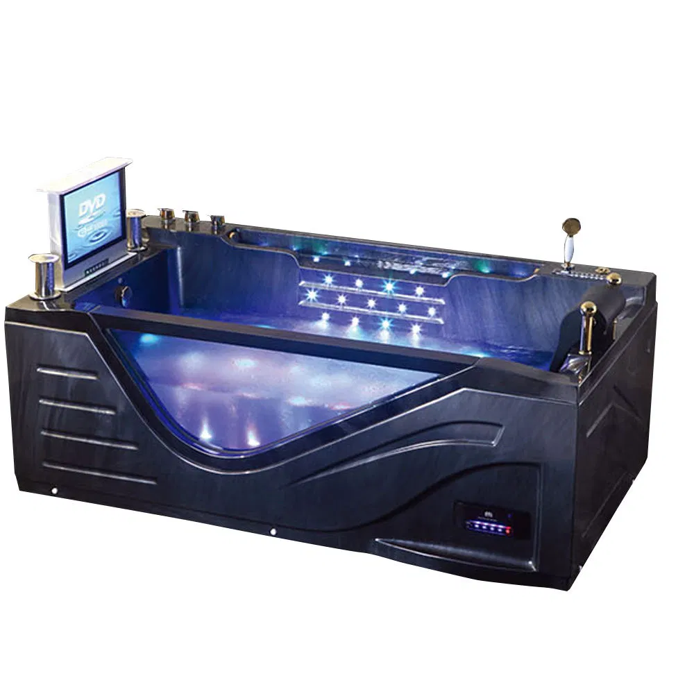 Массажная ванна HANSE HS-B308 с гидромассажем, черная