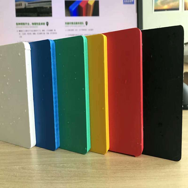 White and Colorful Building Materials PVC Foam Board PVC Sheet