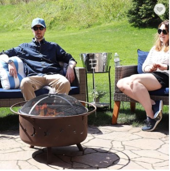 Backyard Fireplace, Outdoor Fire Pit BBQ