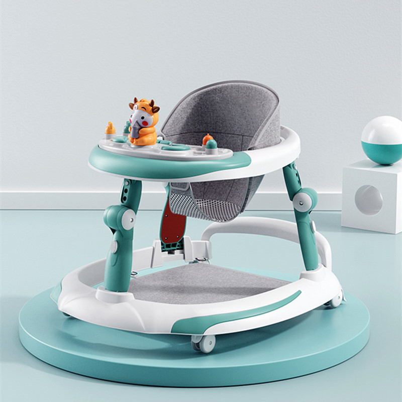 Design Multi-Functional Tollder Walking Chair Baby Learning Walker with Toy
