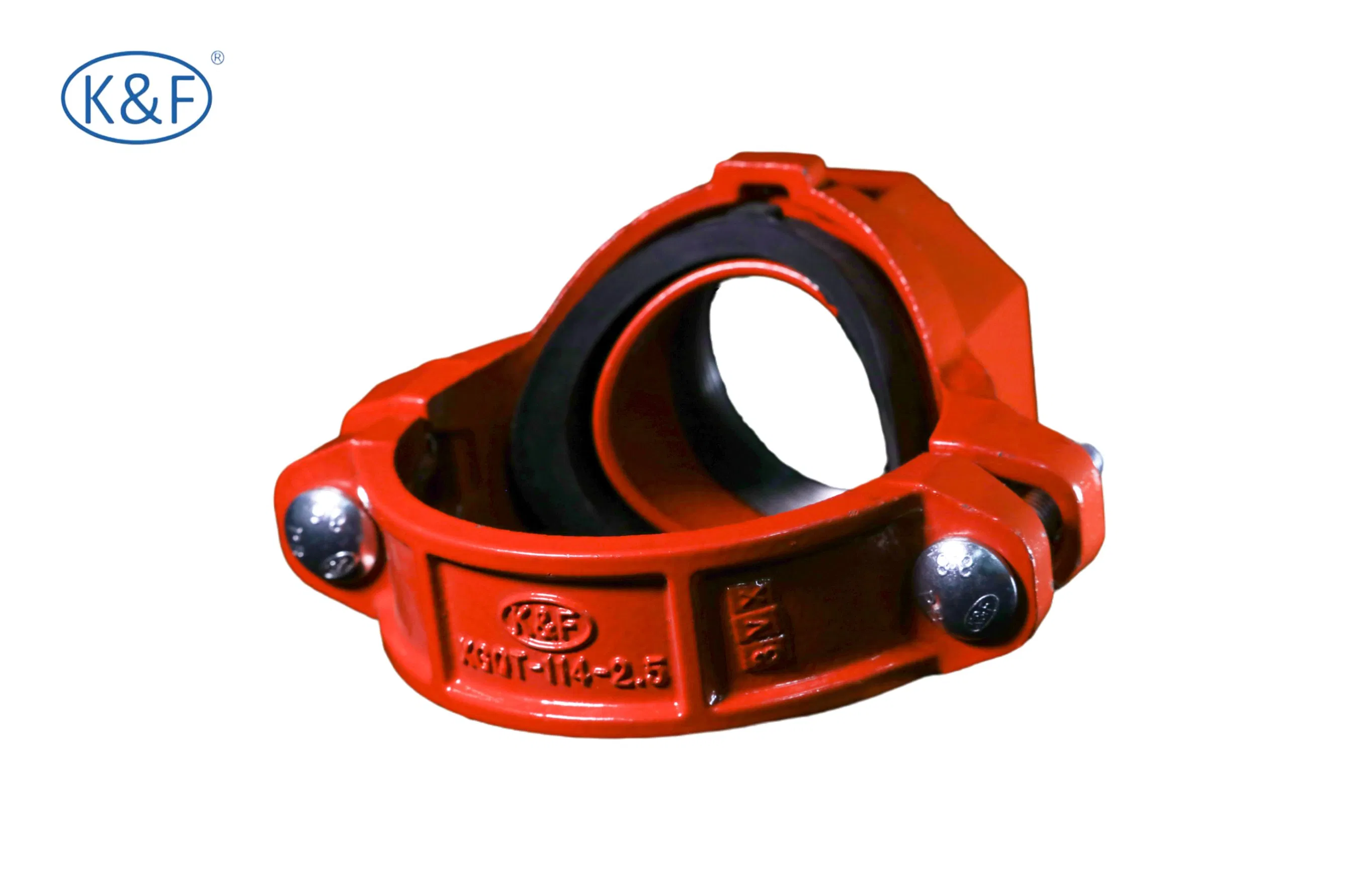 Kanaifu 3" Customized Tee Pipe Thread Grooved Water Pipe Fitting Mechanical Tee with FM UL