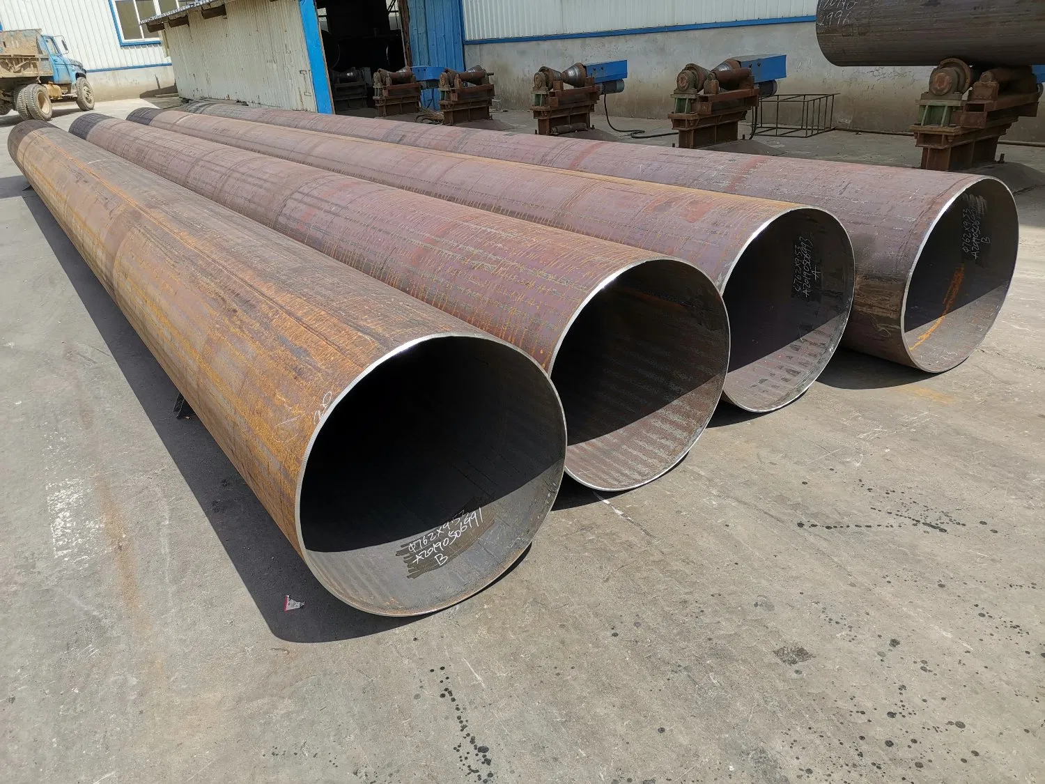 ASTM A252 Grade 3 Large Diameter LSAW Steel Pipe for Piling