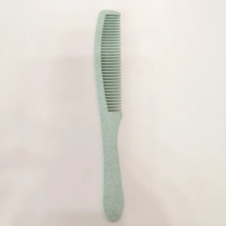 Custom Logo Biodegradable Wheat Straw Hair Combs for Hotel Travel Home