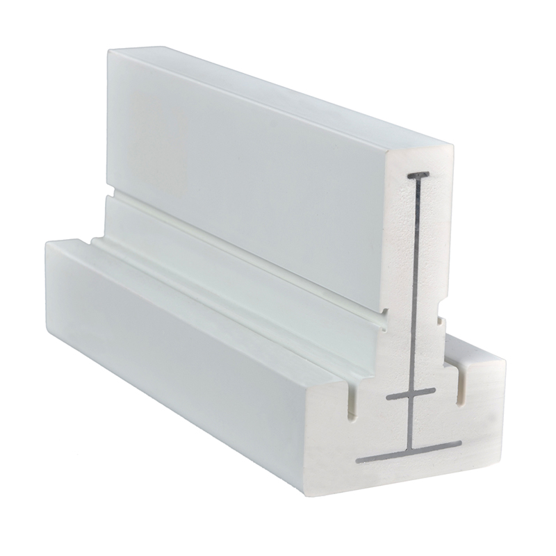 Reinforced Aluminium T-Post PVC Plantation Shutter Profiles