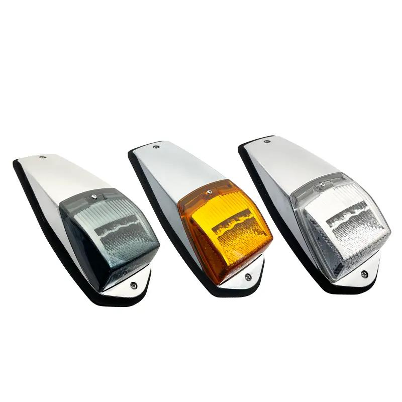 Светодиодный габаритный фонарь на крышу, 17 LED, янтарный