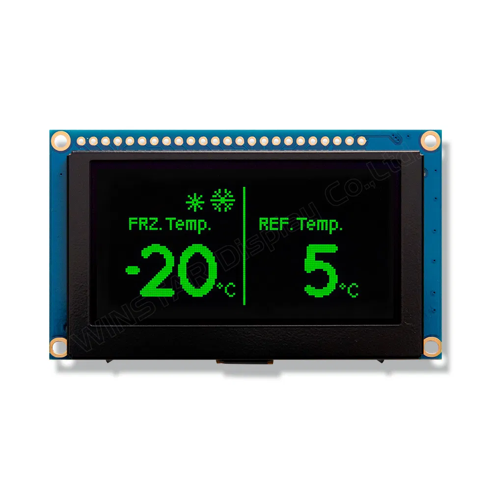 Winstar 2.7-inch 128x64 COG OLED Display with PCB and Frame (WEP012864Q)