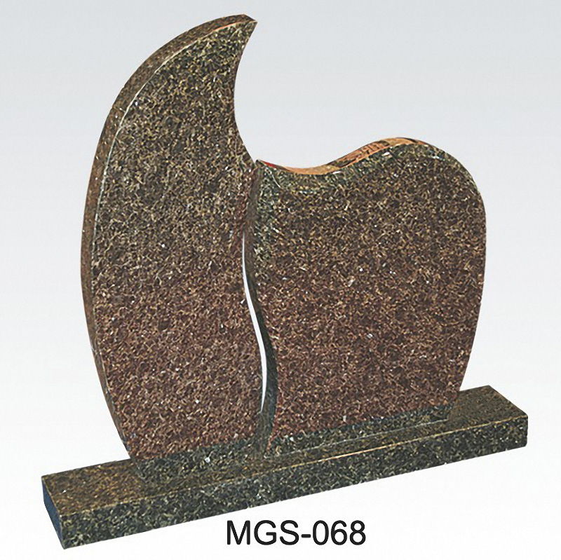 Green Granite Custom Design Gravestone Monument Tombstone