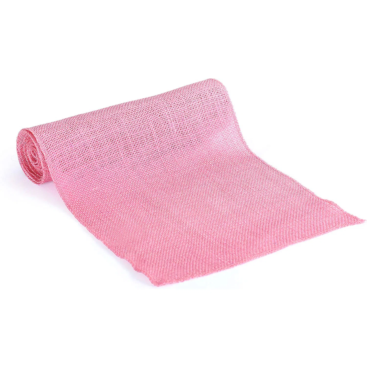 Coloured Woven Natural Fiber Burlap Table Runner