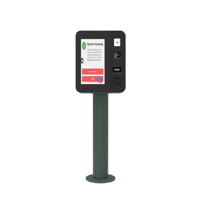 Self Service Checkout Payment Display Kiosk with Qr Code Scan in Parking Lots/Canteen/Bank/Restaurant Self Service Kiosk