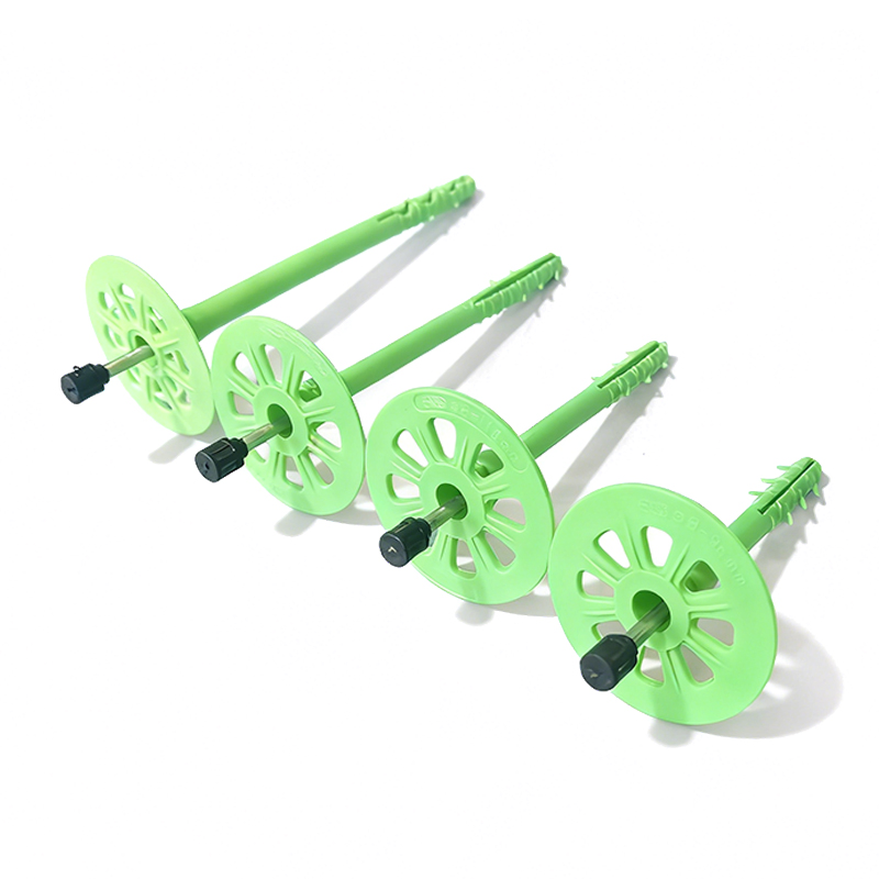 CE Certified 8X142mm Plastic Sleeve Anchor with Steel Pin for Mineral Wool Fixing and Facade Installation