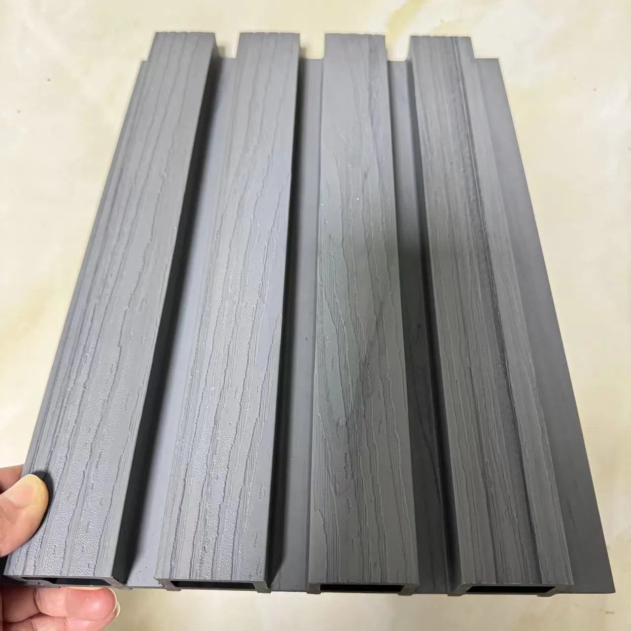 Popular 219X26 Exterior Facade WPC Co-Extrusion Great Wall Panel Cladding