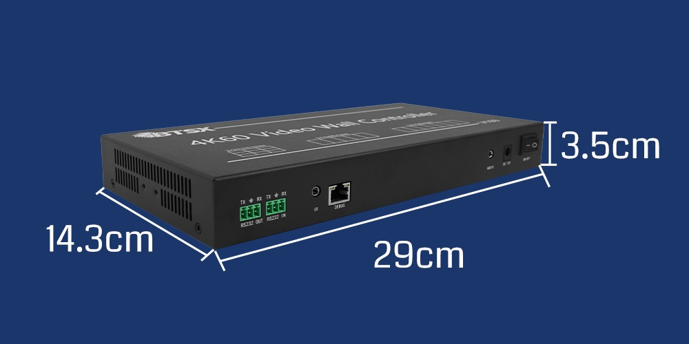 Контроллер видеостены Multi-Screen HDMI/Dp на 9 экранов
