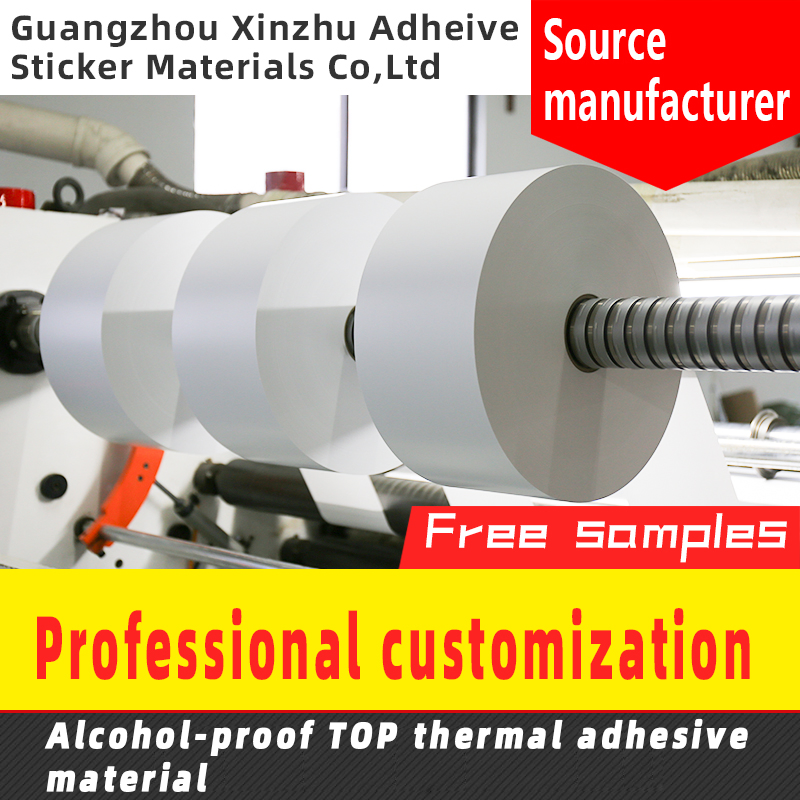 Alcohol-Proof, Waterproof, Scratch-Proof, Oil-Proof, Top Thermal Sensitive Self-Adhesive Label Sticker Material
