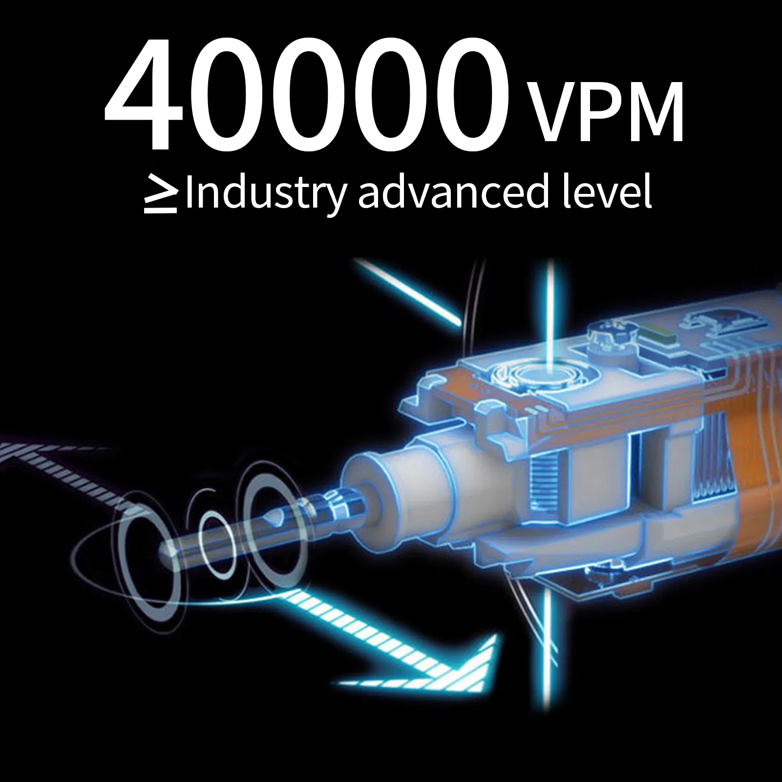 FDA Certification Efficiently Cleaning Teeth Electric Toothbrush