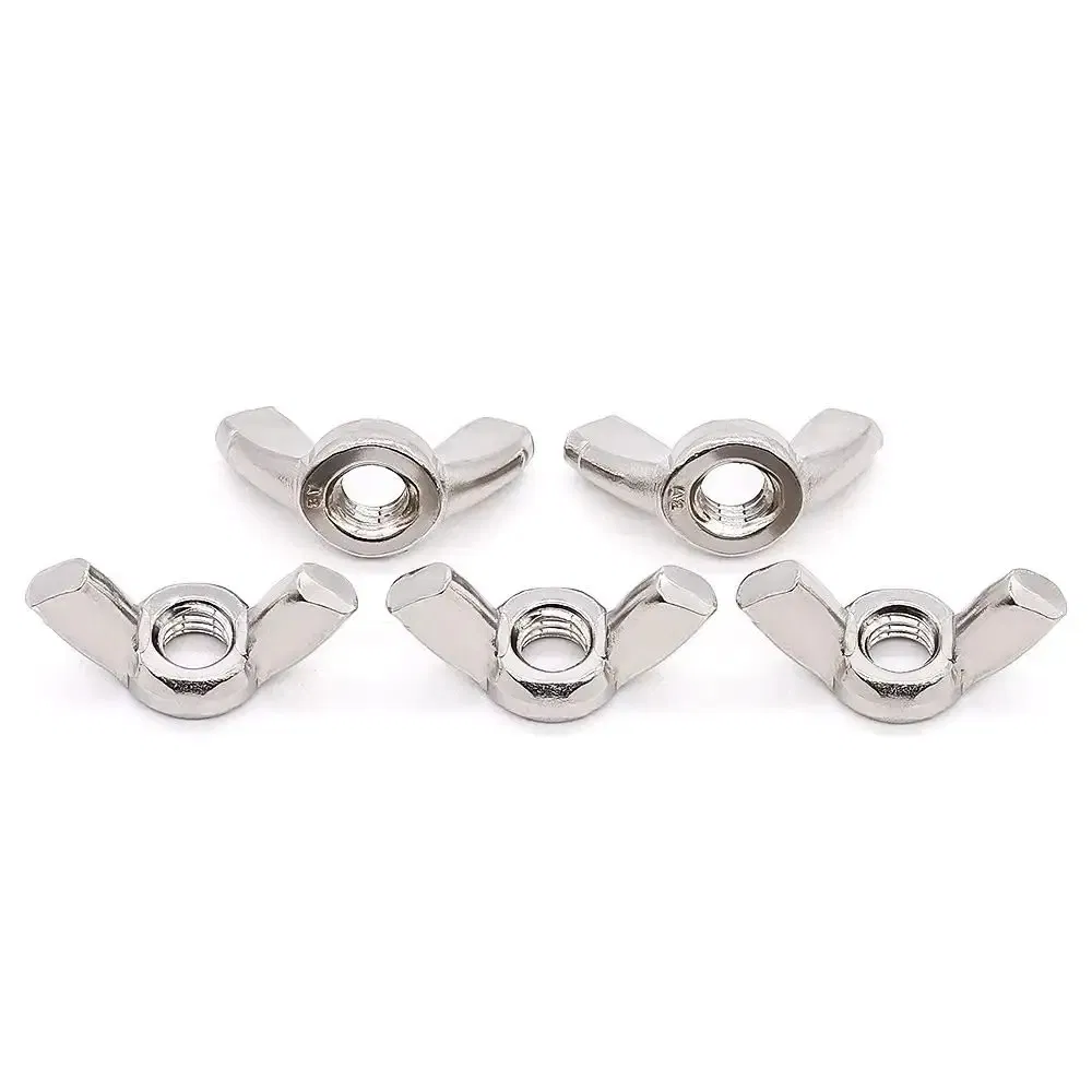 Carbon Steel White Zinc Plated DIN315 Wing Nut