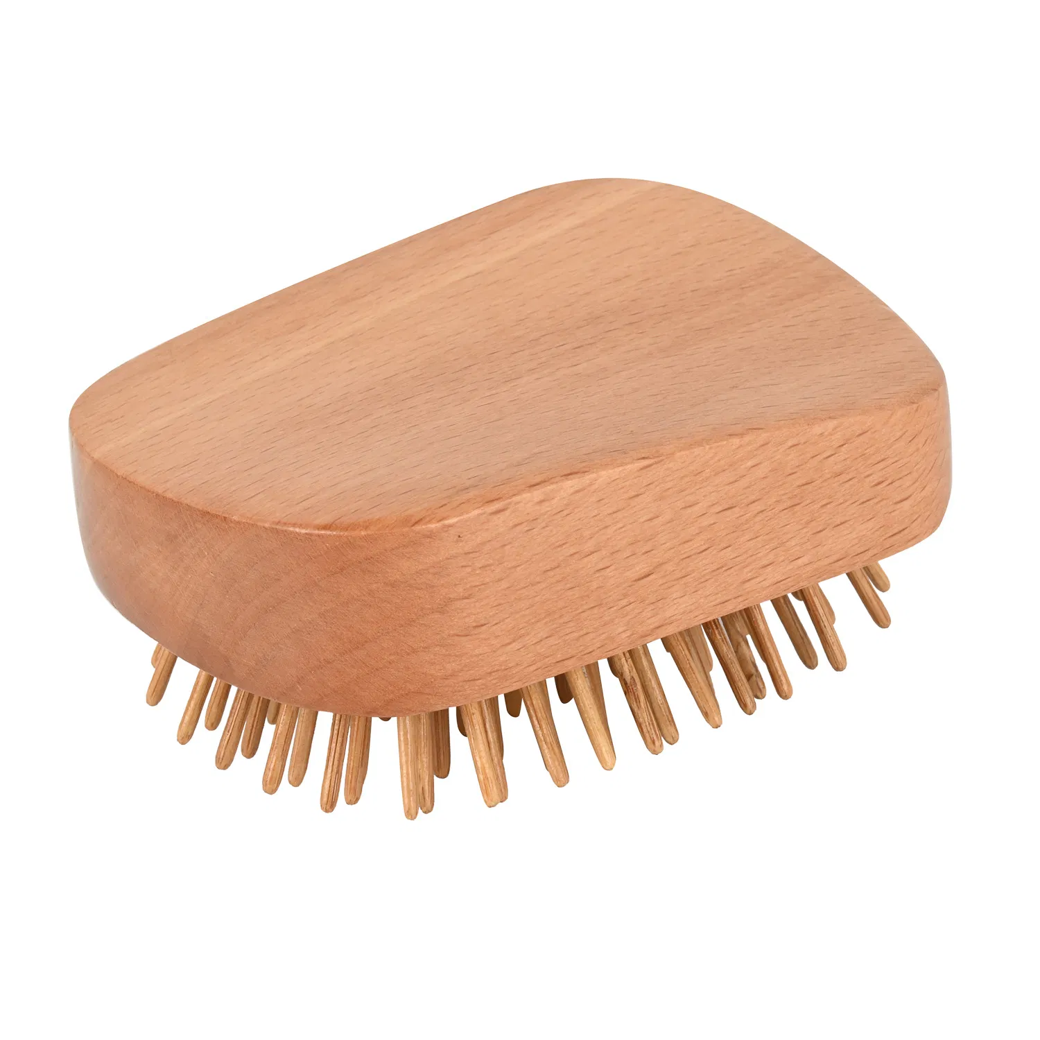 Wooden Dry Brushing Body Brush, Bamboo Bath Brush, Natural Bristle Dry Skin Exfoliating Brush, Body Scrub Eco Friendly Bath Brush, , Natural Body Brush