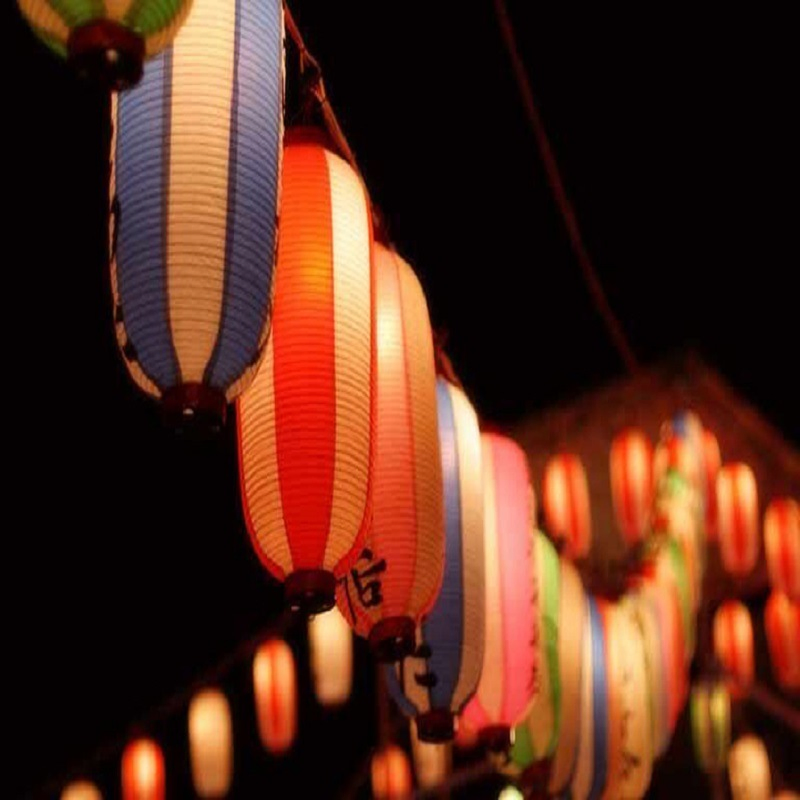 Outdoor Decorative Japanese Red Paper Lantern