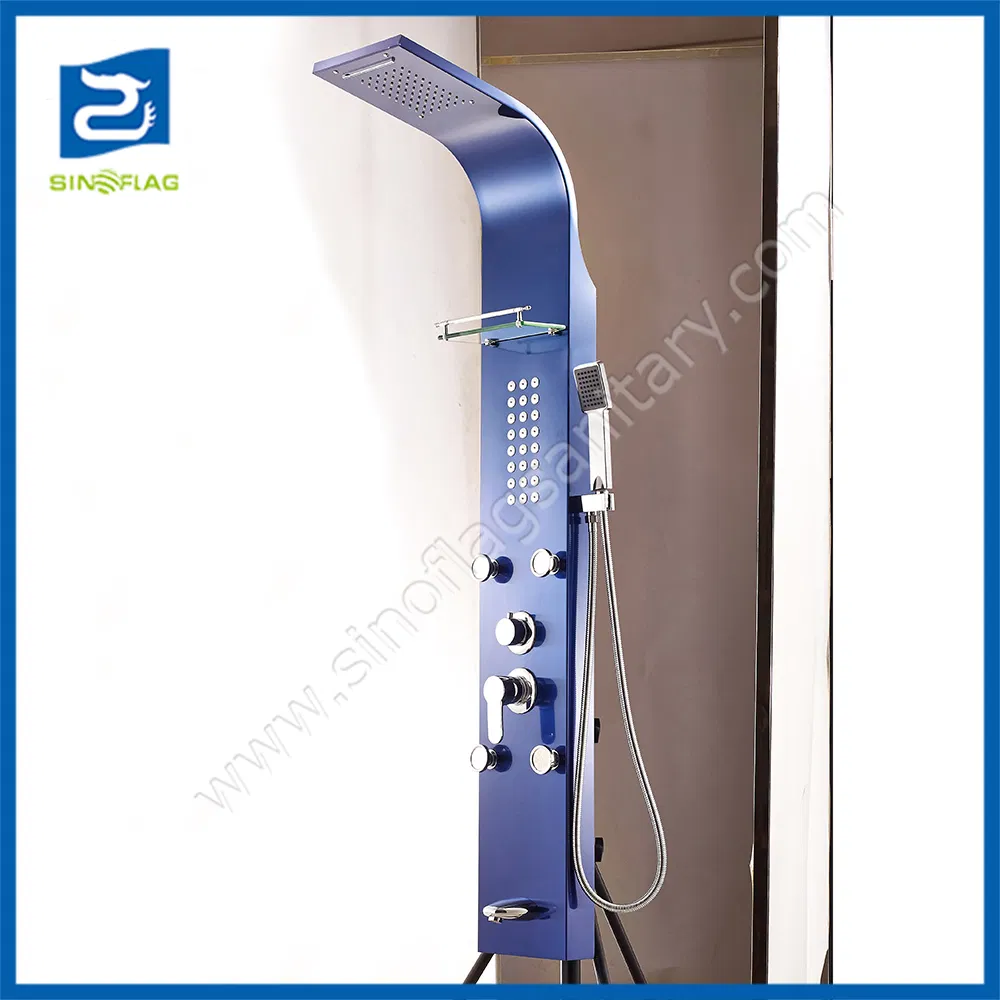 Adjustable Shower Massage Body Jets Ss Shower Panel