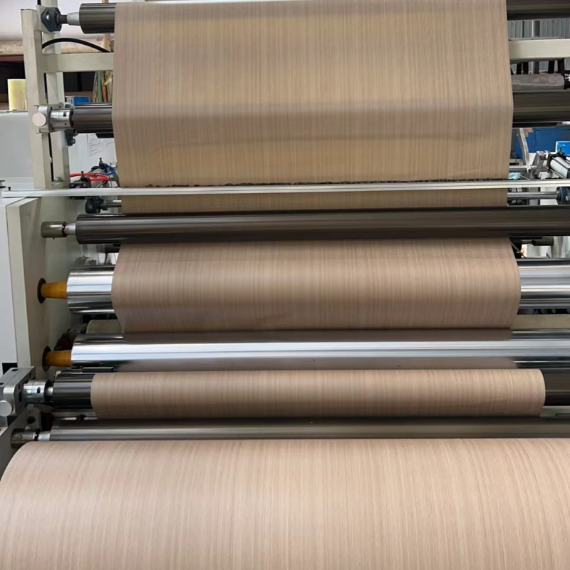 Factory Direct Furniture Wood Grain PVC Film PVC Decorative Film Price PVC Membrane Foil Supplier MDF vacuum Press Foil