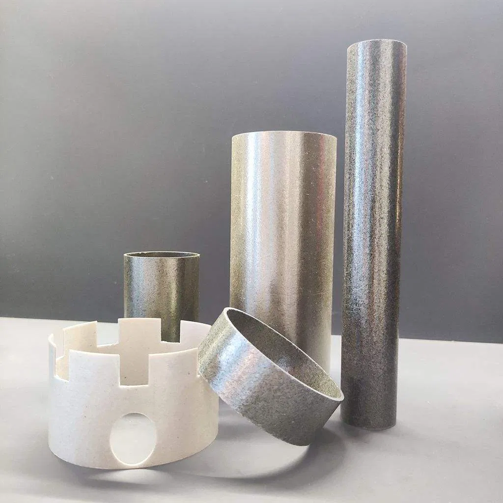 Rigid Mica Golden Tube Waterproof Fire Resistant Insulation Material for Lamp Shades Silve Mica Tube