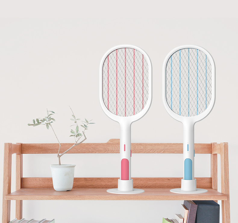 Night Cat Bug Zapper Racket Electric Fly Swatter