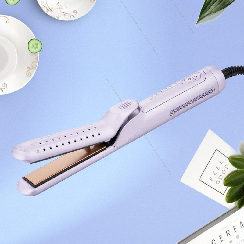 Professional 2 in 1 Hair Straightener Curler with Negative Ion