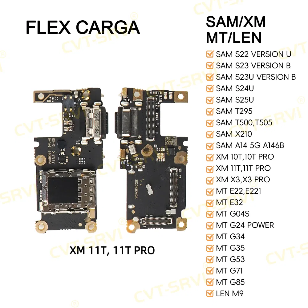 Шлейф разъема зарядки для Xiaomi 11T/11T Pro