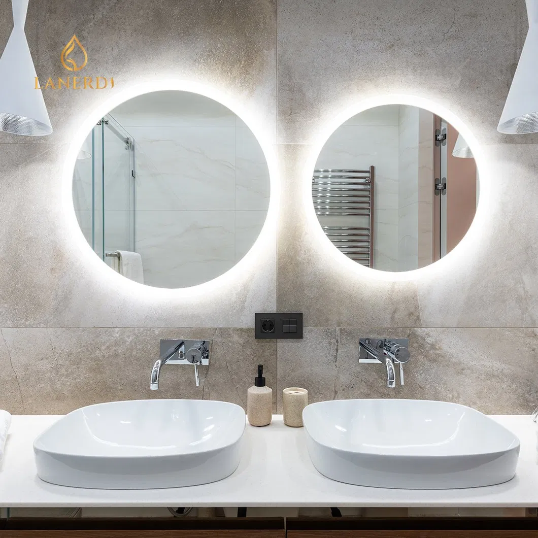 Multifunctional Bathroom Mirror with Bluetooth and Defogging Features