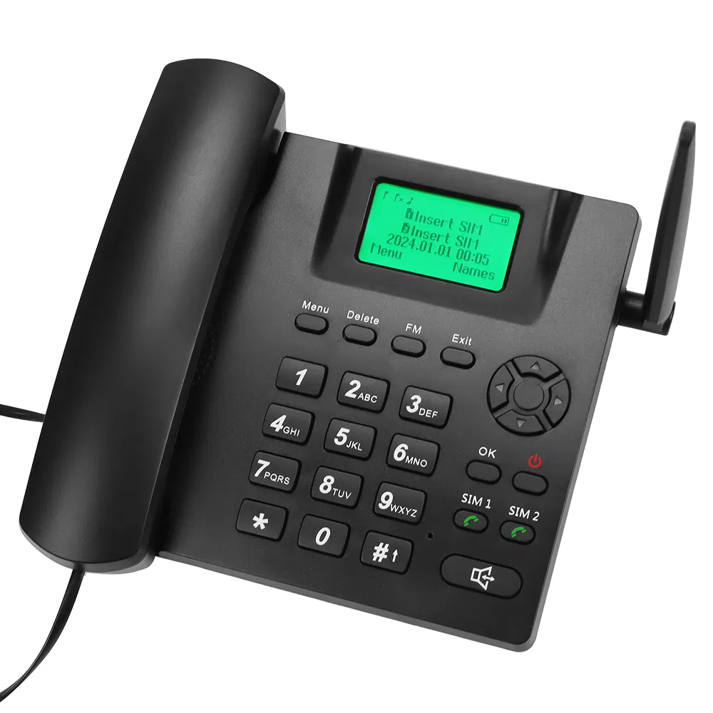 Reliable GSM Fixed Wireless Desk Phone for Home Use