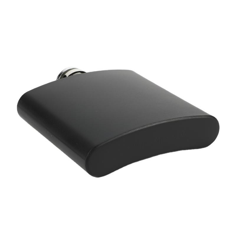 Wholesale Custom Whiskey Matte Black 6-12 Oz Portable Outdoor Wine Pot Camping Stainless Steel304 Hip Flask