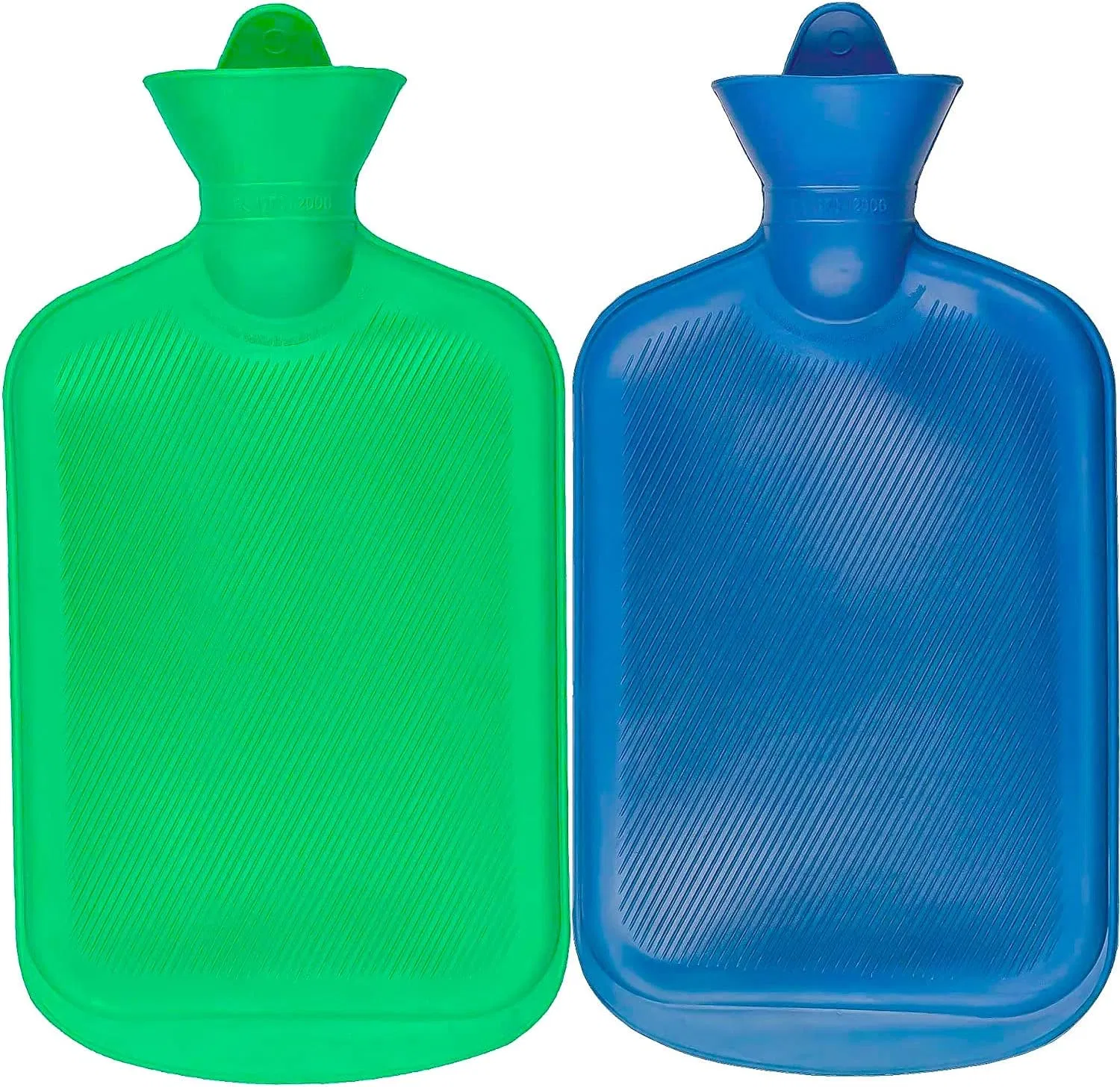 Wholesale Rubber Warm Water-Filling Hot Water Bottle 1000ml Hot-Water Bag with Soft Plush Cover