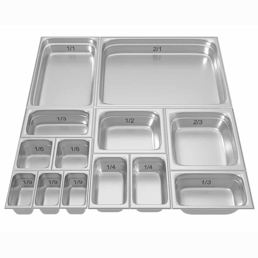 Stainless Steel Gn Tray Gastronorm Container Gn Pans Wholesale for Catering