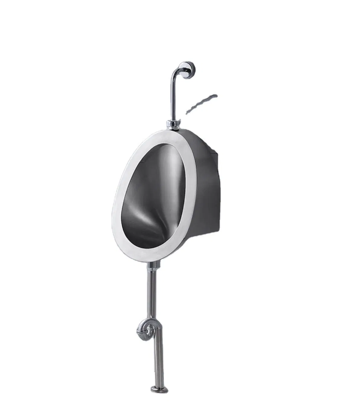 Durable Stainless Steel Wall Mounted Urinal for Public Areas