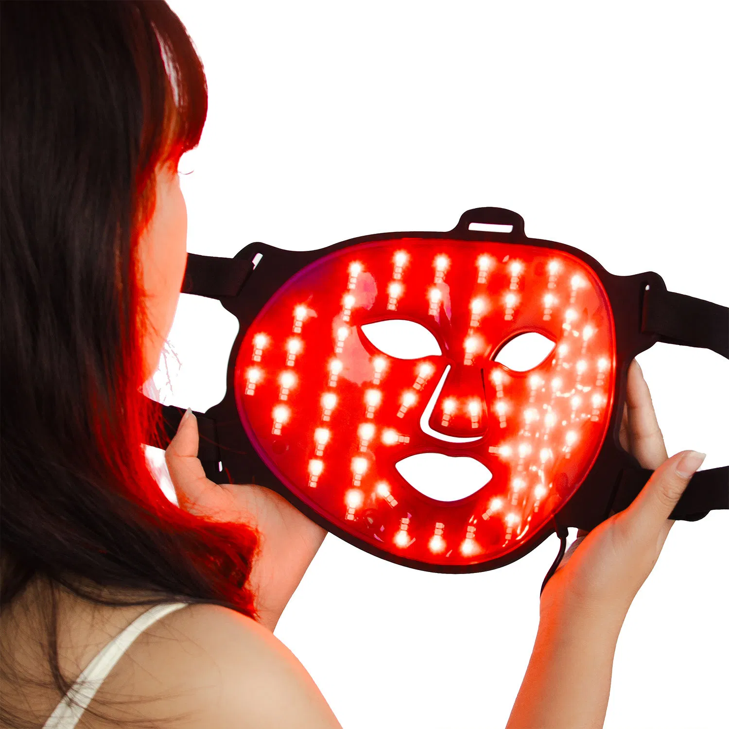 Factory Wholesale 100% High-Quality Silicone Red Light Therapy Mask