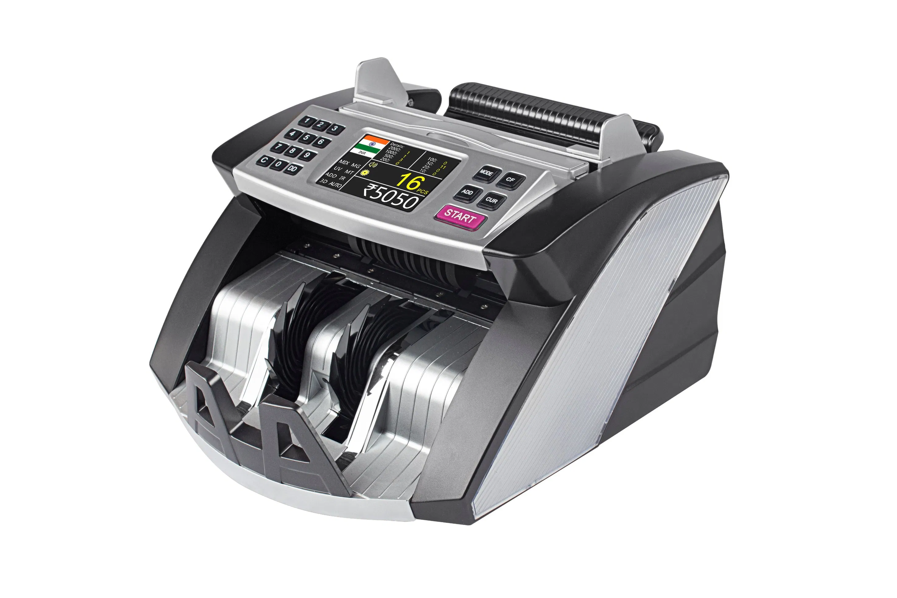 Al-6000t Various Good Quality Handy Euro Money Detector Machine Currency