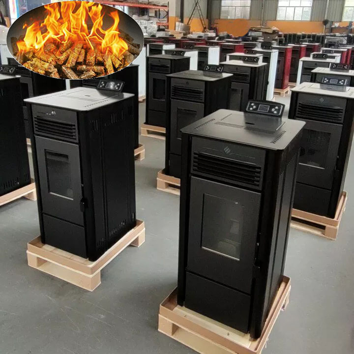 indoor heater household mini fireplace boiler Biomass wood pellet stove