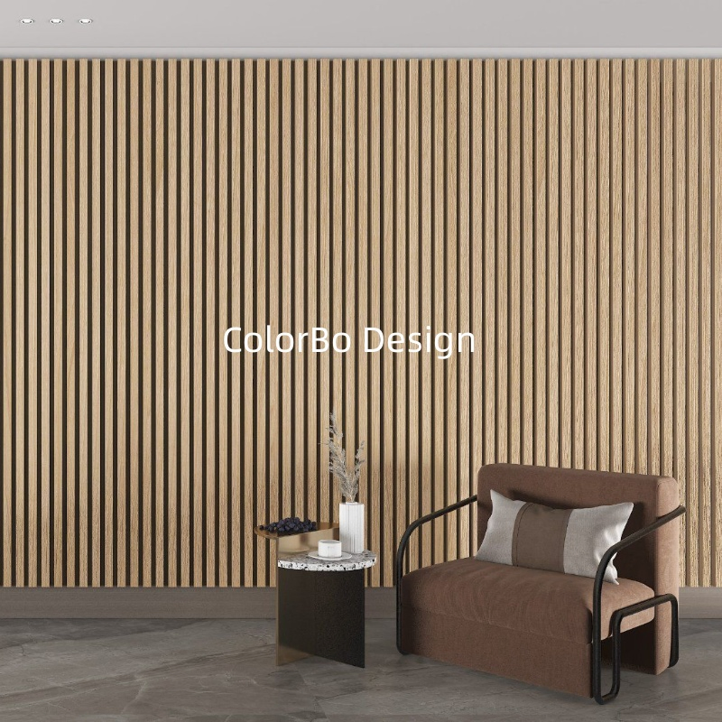 High Level 21 mm thickness 2400*600mm wood groove panel acoustic