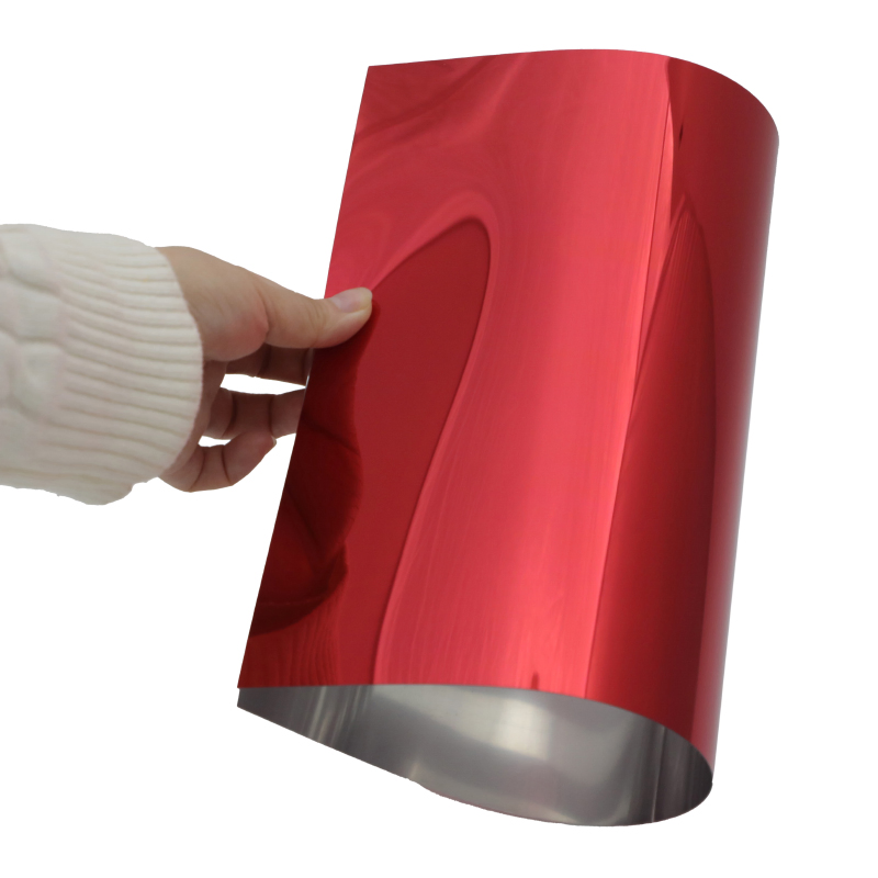 Decor Material PETG Film Plastic 1 Way Mirror Metalized Pet Film