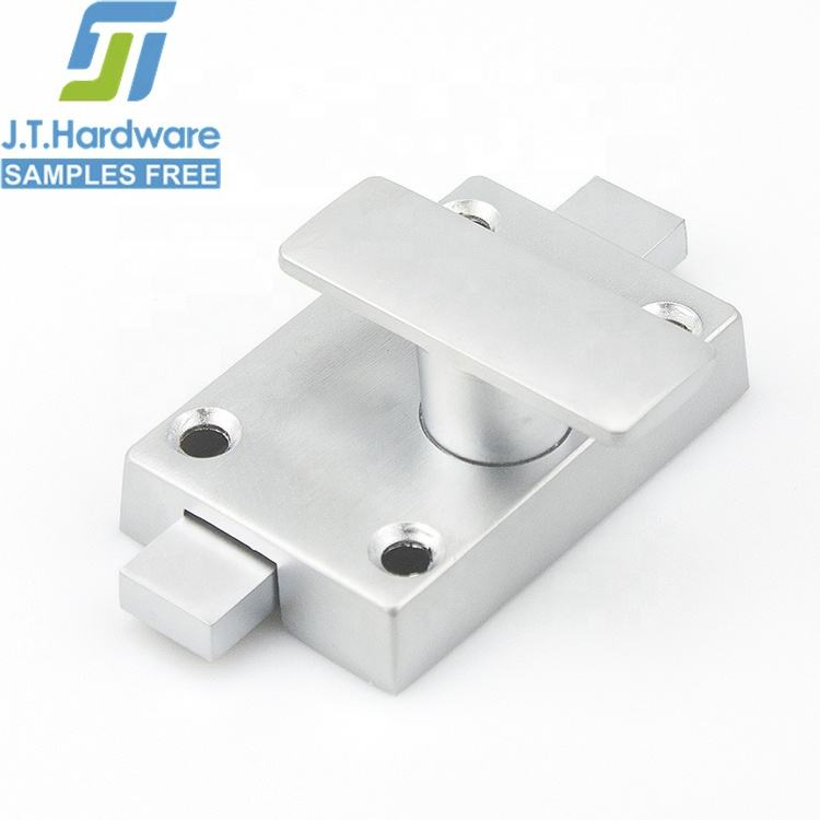 Factory Wholesale Toilet Fittings Cubicle Partition Washroom Door Accessories Metal Zinc Alloy Toilet Door Lock