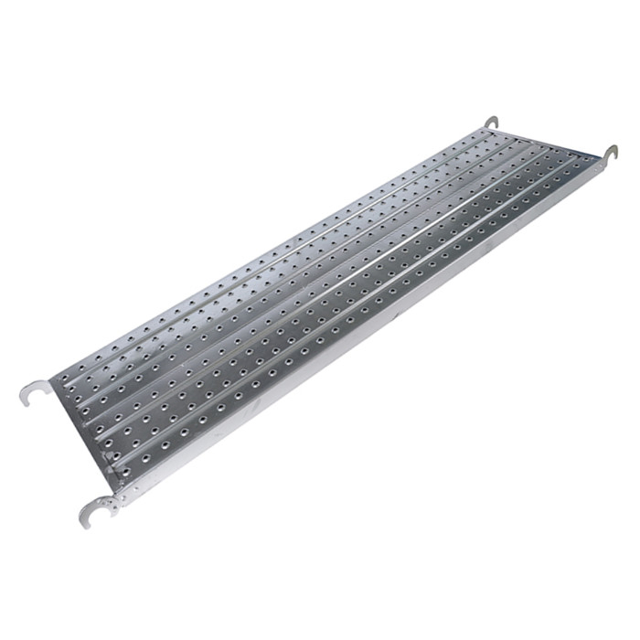 Pre-Galvanized Step Steel Staircase Scaffold Plank in Layher Style for Construction