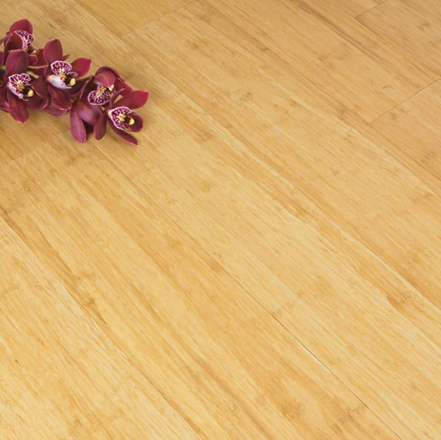 Water Proof Eco-Friendly Anti-Slip Solid Strand Woven Bamboo Flooring for Indoor Use