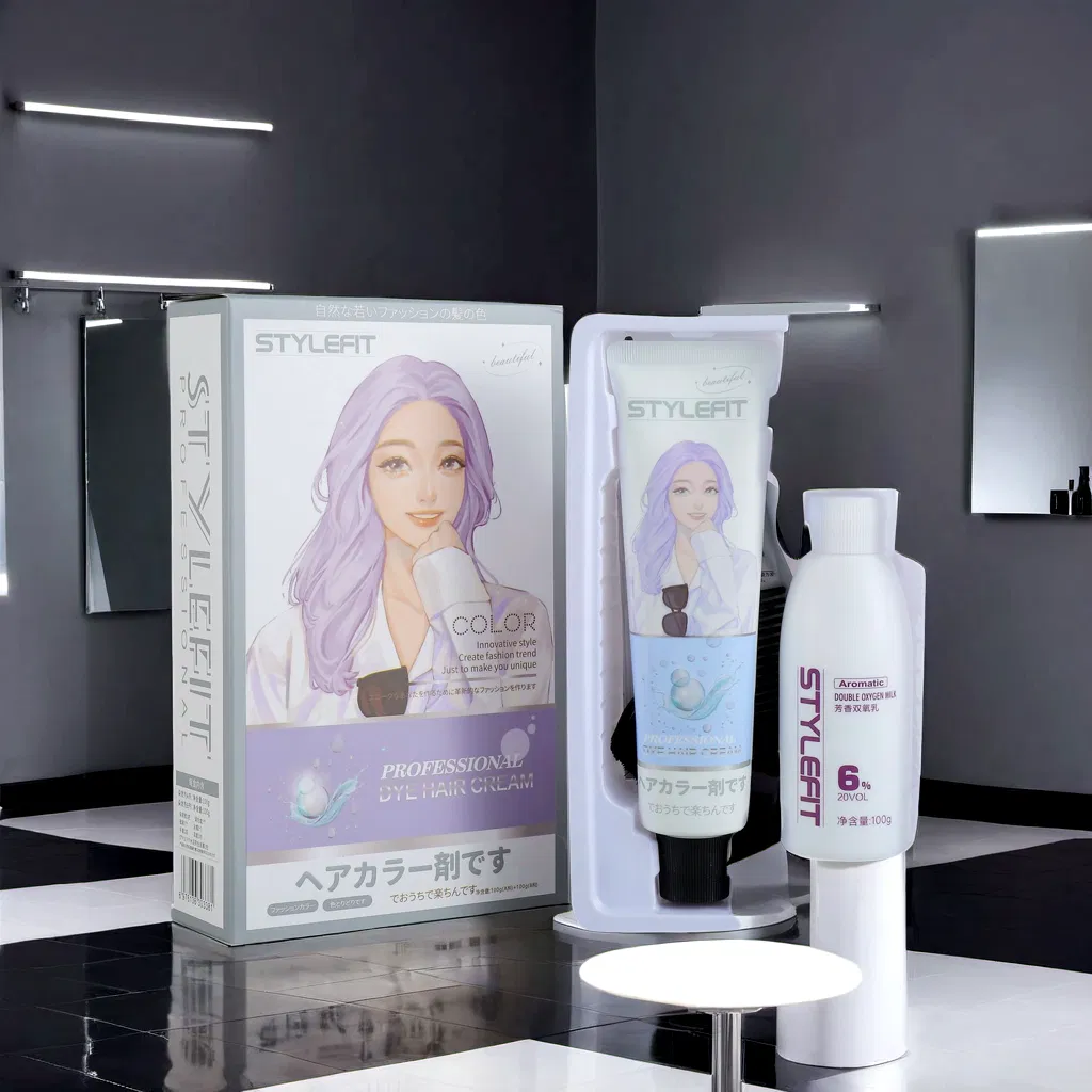 Vibrant and Long-Lasting Hair Dye Cream for All Shades