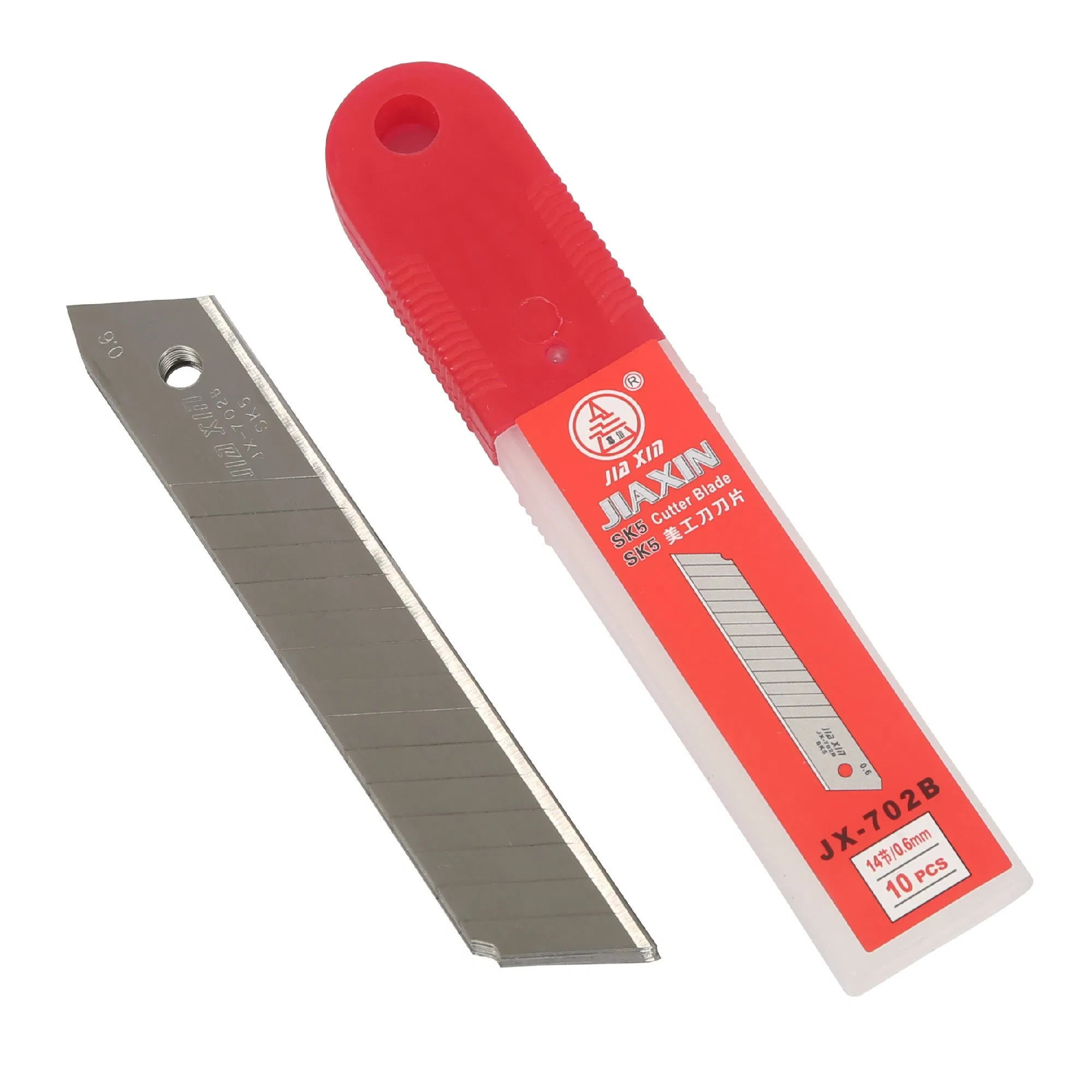 High Quality and Durable 10PCS 18mm Snap-off Utility Knife Replacement Spare Blades