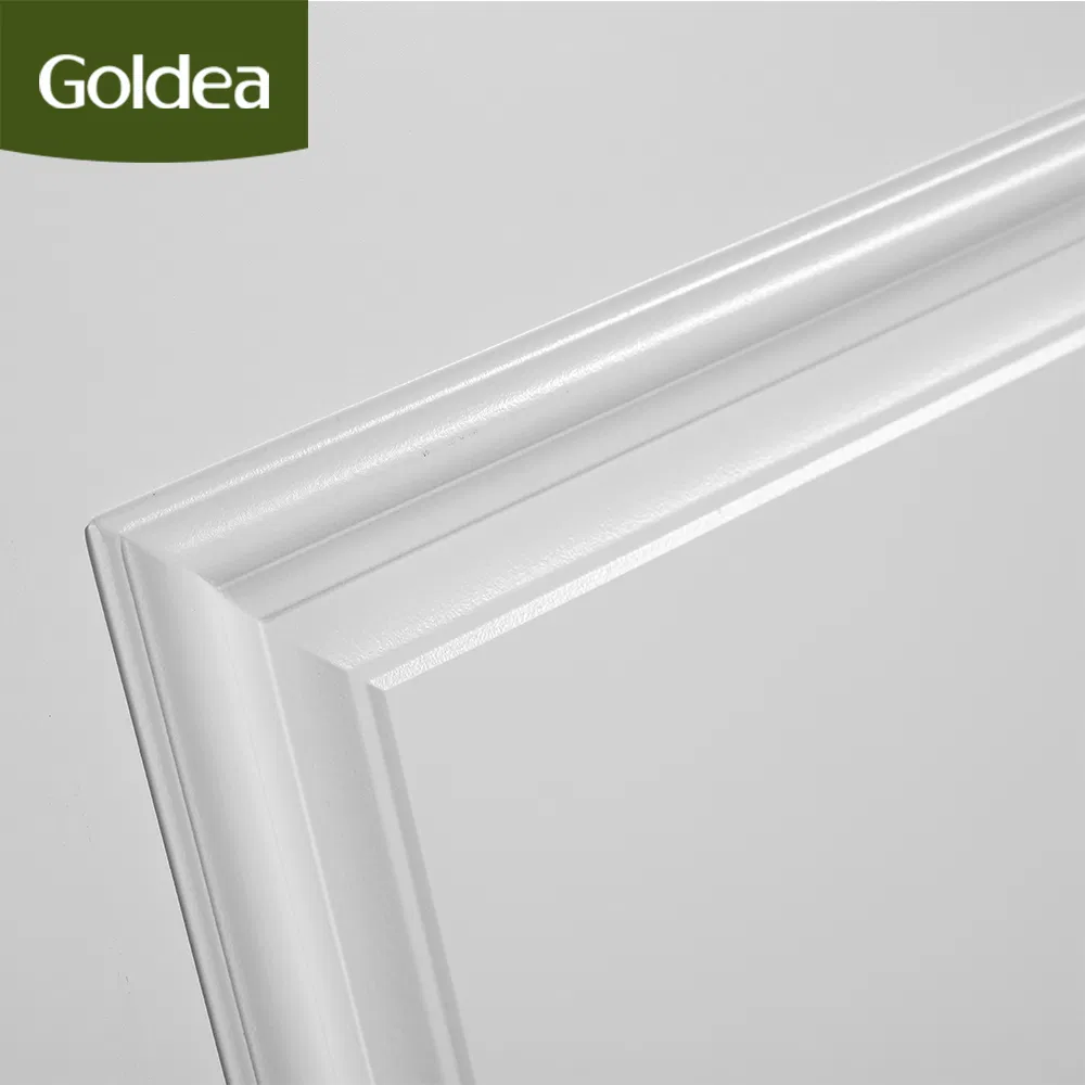 Customized New Design Home Bedroom Kitchen Bathroom Hotel PVC Fireproof Interior MDF Wooden Door